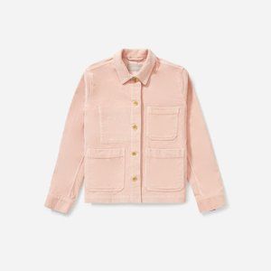 Everlane pink corduroy chore jacket size small